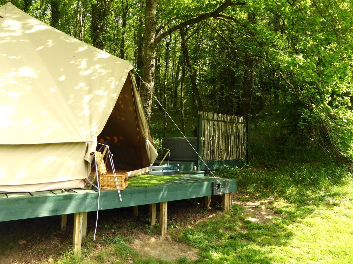 מלון Champagnac-de-Bélair Belair Le Camping מראה חיצוני תמונה
