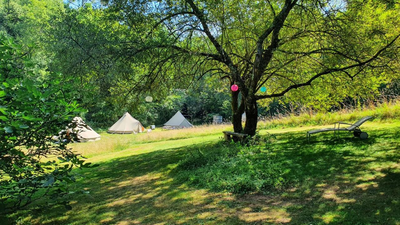 מלון Champagnac-de-Bélair Belair Le Camping מראה חיצוני תמונה